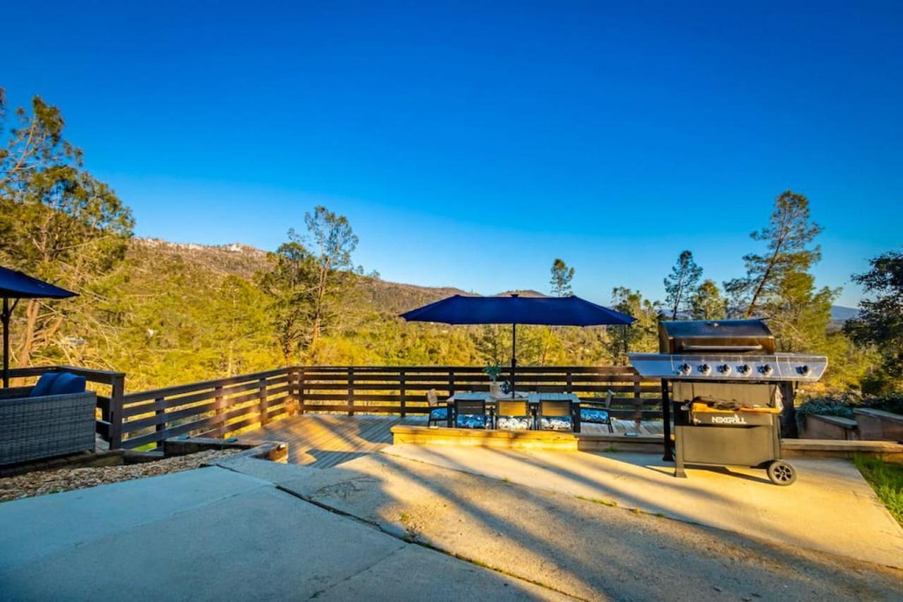 Sierra Vista Lookout Lodge With Creek, Waterfall And Waterholes, Minutes From Bass Lake And Yosemite South Gate North Fork Exterior foto
